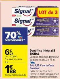 dentifrice Signal