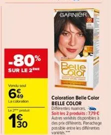 promos garnier