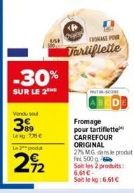 fromage carrefour
