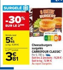 surgelés Carrefour