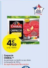 carpaccio Charal
