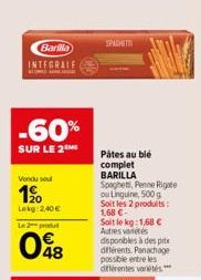 pâtes Barilla