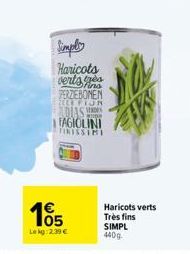 haricots verts 