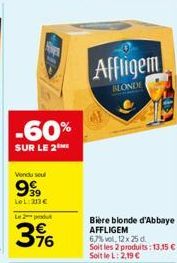 bière blonde Affligem