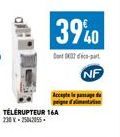 TÉLÉRUPTEUR 16A 230V-25042055.  3940  03- Accepted  NF 