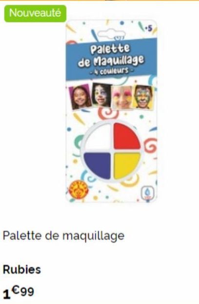 maquillage Palette