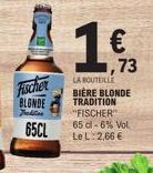 bière blonde Fischer