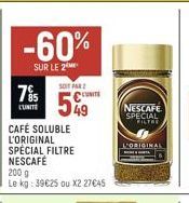 café soluble Nescafé