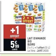 lait d'amande Bjorg