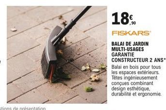 balai de jardin 