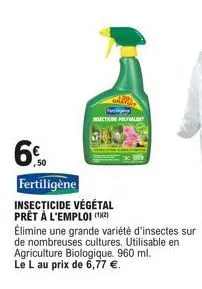 insecticide fertiligène