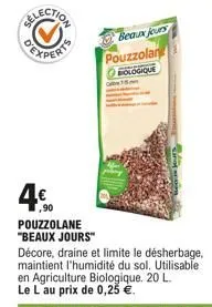 beaux jours  pouzzolan  biologique 