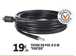 19FOXTER  TUYAU EN PVC 0 8 M 