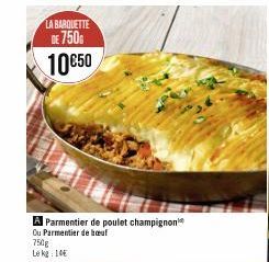 poulet Parmentier