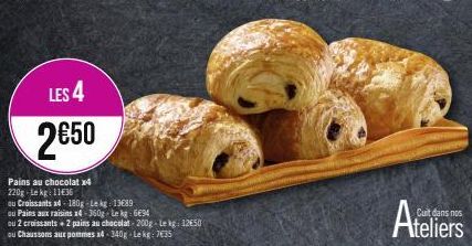 pains au chocolat 