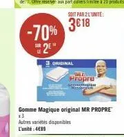 gomme mr propre