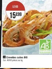 crevettes cuites 