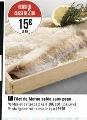 filet de morue 