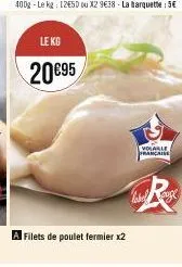 filets de poulet label 5