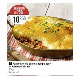 poulet parmentier