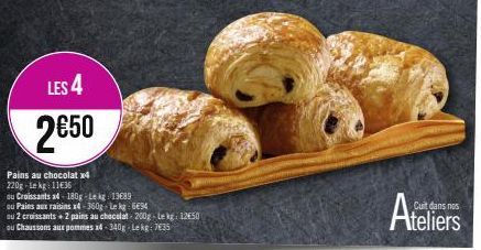 pains au chocolat 