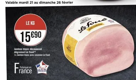 jambon blanc 