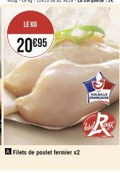 filets de poulet Label 5