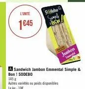 jambon sodebo