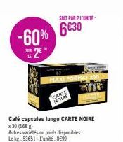 café Carte noire