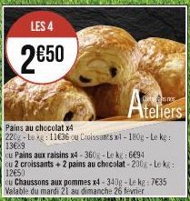 pains au chocolat 