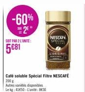 café soluble Nescafé