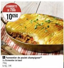 poulet Parmentier