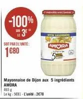 mayonnaise amora