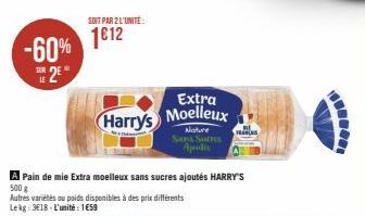 pain de mie Harry's