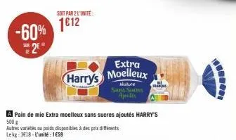 pain de mie harry's