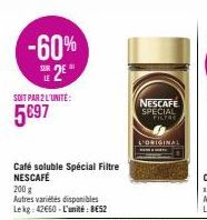 café soluble Nescafé