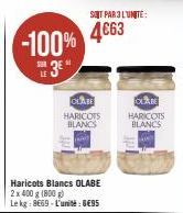 haricots blancs 