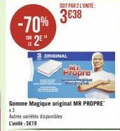 gomme Mr Propre