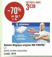 gomme mr propre