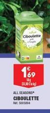 ciboulette 