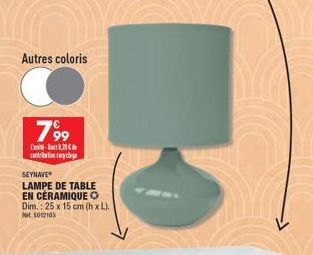 Lampe de table 