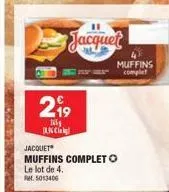 muffins jacquet
