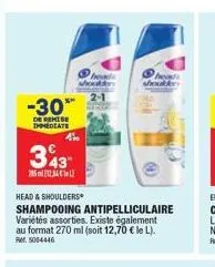 soldes head & shoulders