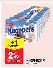 249  22511,7  knoppers  +1  offert"  s  knoppers  ret: 5007977 