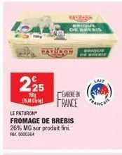 fromage de brebis 