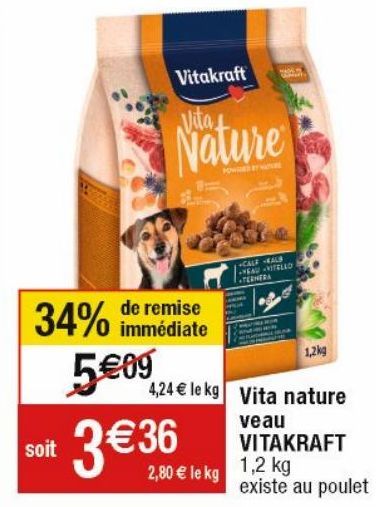 nourriture pour chiens Vitakraft