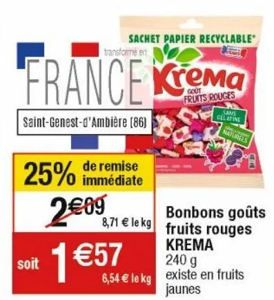 bonbons gélifiés