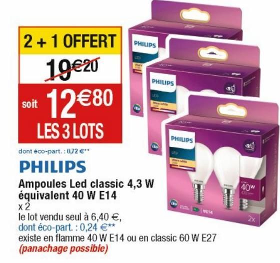 ampoule led Philips