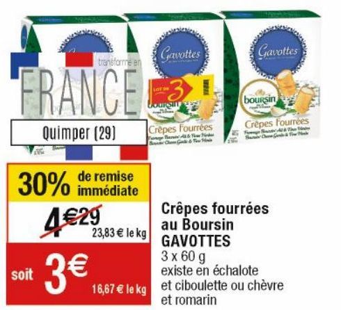 crêpes Gavottes