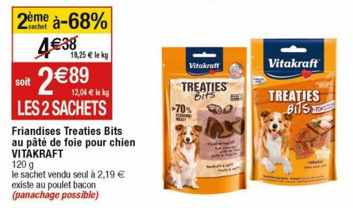 nourriture pour chiens Vitakraft